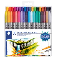 STAEDTLER Feutre double pointe Design Journey,...