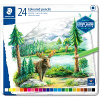 STAEDTLER Buntstift Design Journey, 24er Metalletui