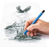 STAEDTLER Bleistift Mars Lumograph jumbo, Härtegrad: 8B