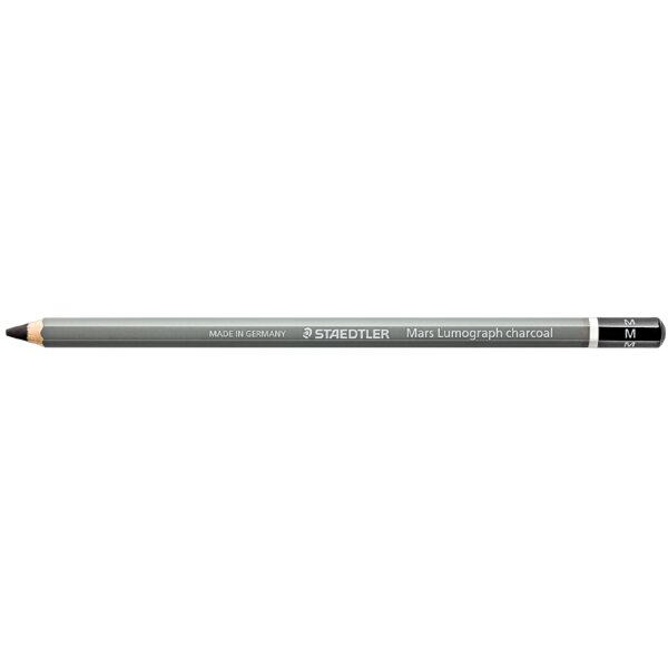 STAEDTLER Crayon au fusain Mars Lumograph charcoal, duret&eacute;:M