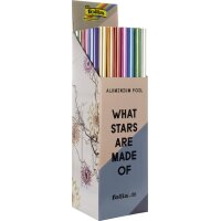 folia Feuille de bricolage en aluminium, présentoir