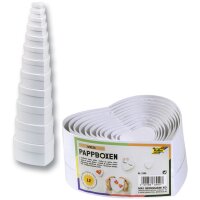 folia Boîtes de cadeau coeurs, 12 tailles...