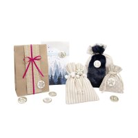 folia Buttons pour calendrier de lAvent, en tôle