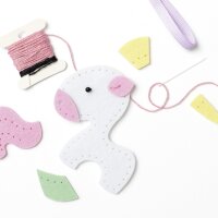 folia Mini kit de couture de feutrine Filzinies 12 pièces