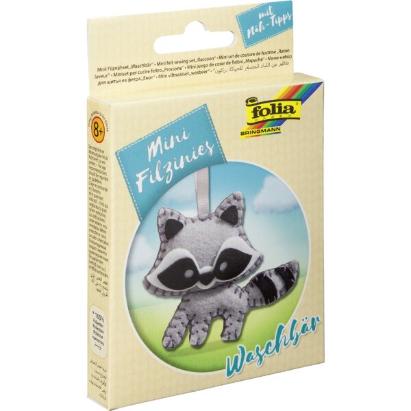 folia Mini kit de couture de feutrine Filzinies 12 pièces