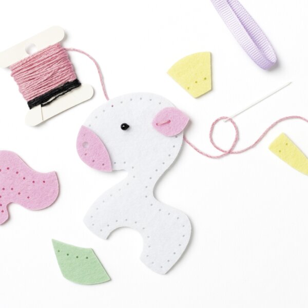 folia Mini kit de couture de feutrine Filzinies 9 pièces