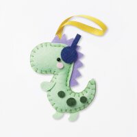 folia Mini Filz-Nähset "Filzinies", 11-teilig, Flamingo
