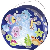 folia Kit de lanterne Monde sous-marin, bleu