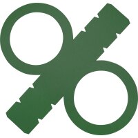 folia Lampion prédécoupé, en papier photo, jaune