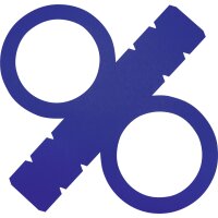 folia Lampion prédécoupé, en papier photo, vert sapin