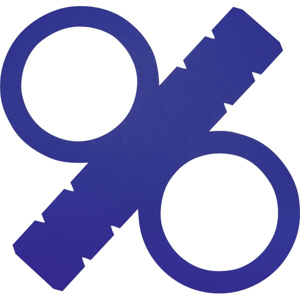 folia Lampion prédécoupé, en papier photo, chocolat