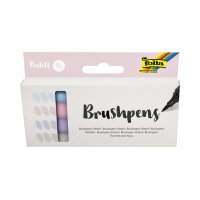 folia Stylo pinceau Brush Pens Pastell, kit de 4