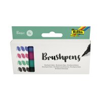 folia Stylo pinceau Brush Pens Pastell, kit de 4