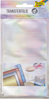 folia Transferfolie, 90 x 160 mm, 8 Blatt, farbig sortiert