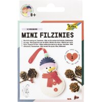 folia Mini Filz-Nähset "Filzinies", 21-teilig, Christbaum