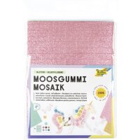 folia Moosgummi-Mosaik "Glitter",...
