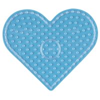 Hama Stiftplatte "Herz", transparent