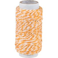 KNORR prandell Dekoschnur Bäckerkordel, orange, 20 m