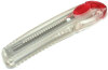 NT Cutter iL-120-P, boîtier en plastique, rouge-transparent