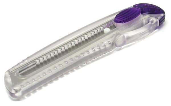 NT Cutter iL-120- P, boîtier en plastique, violet-transparen