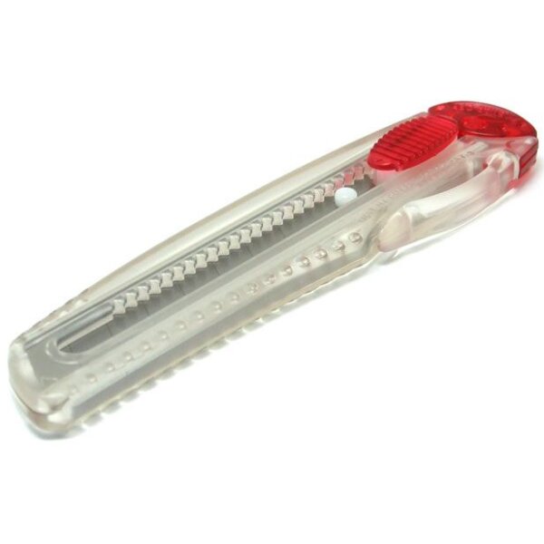 NT Cutter iL-120- P, bo&icirc;tier en plastique, violet-transparen