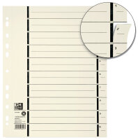 Oxford Intercalaires avec perforation, format A4 extra large