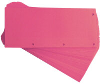 Oxford Trennstreifen Duo, aus Karton, 240 x 105 mm, pink