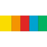 URSUS Seidenpapier 50x70cm 4612299 farbig 5 Bogen