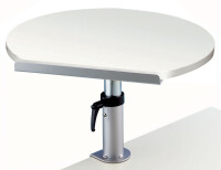 MAUL Tischpult mit Tischklemme, höhenverstellbar, weiss