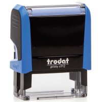 trodat Tampon adresse pour enfants Printy 4.0 4912, bleu