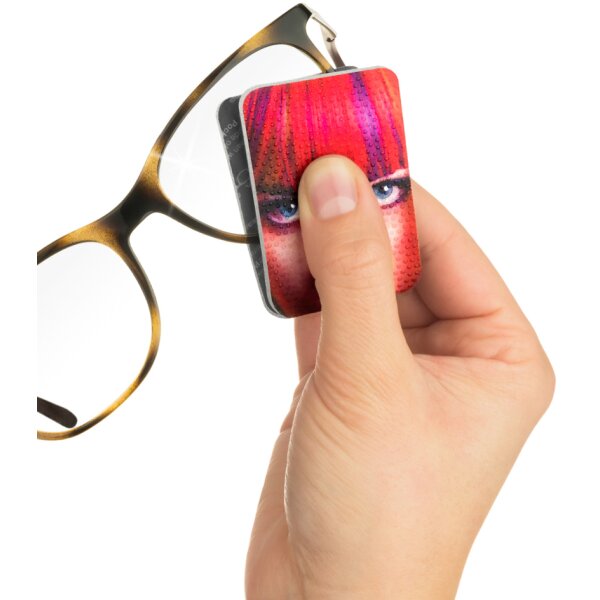 WEDO Brillen-Putztuch PocketCleaner "DU ROCKST DAS!"