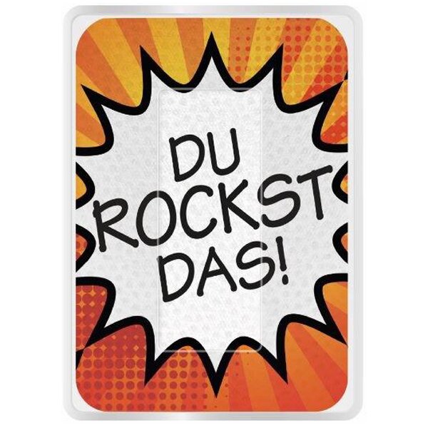 WEDO Brillen-Putztuch PocketCleaner "DU ROCKST DAS!"