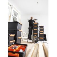 smartstore Aufbewahrungsbox PRO 49 L, 49 Liter, schwarz