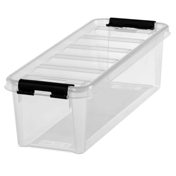 smartstore Aufbewahrungsbox CLASSIC 3,5 L, Clips: schwarz
