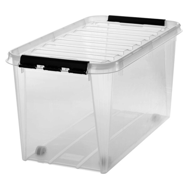 smartstore Aufbewahrungsbox CLASSIC 70 L, Clips: weiss