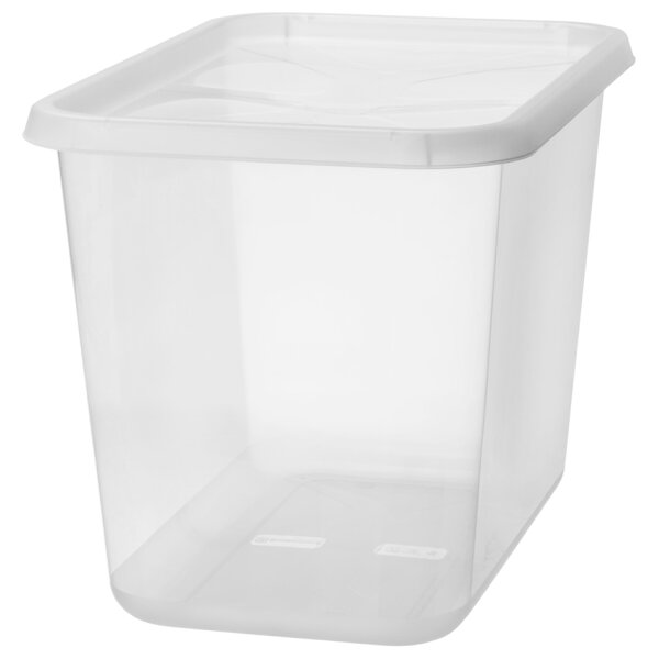 smartstore Aufbewahrungsbox BASIC XL, 60 Liter, transparent