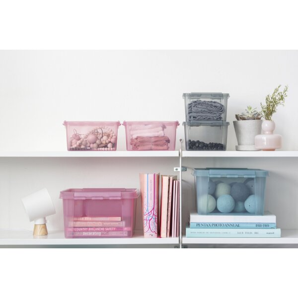 smartstore Bo&icirc;te de rangement COLOUR 14 L, 14 litres, gris