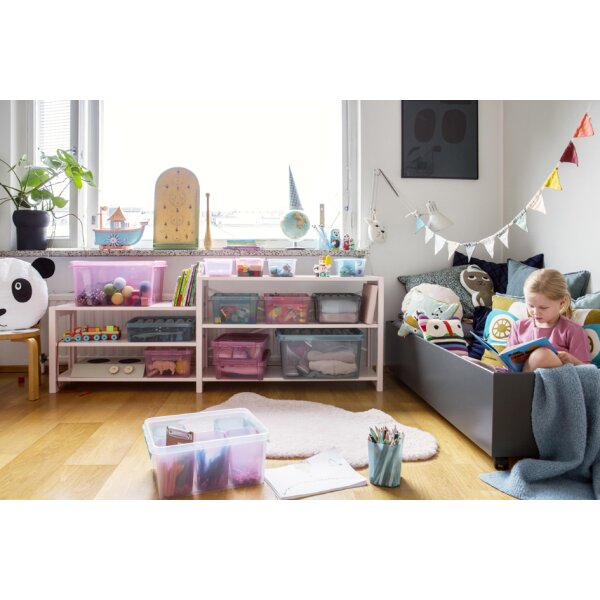 smartstore Bo&icirc;te de rangement COLOUR 14 L, 14 litres, gris