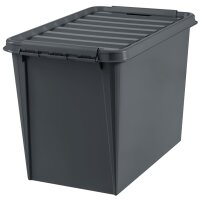 smartstore Aufbewahrungsbox RECYCLED 66 L, anthrazit