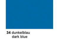 URSUS Papier transparent 70x100cm 2631434 42g, bleu...