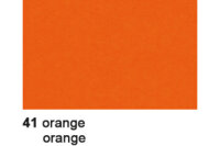 URSUS Papier transparent 70x100cm 2631441 42g, orange
