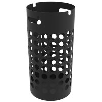UNiLUX Porte-parapluie SLIM, en plastique, noir