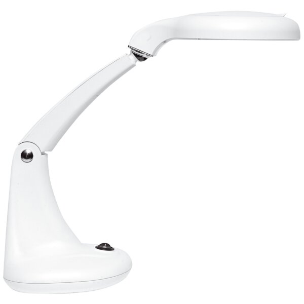 UNiLUX LED-Lupenleuchte MINI ZOOM, mit 2 Linsen, weiss