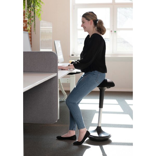 UNiLUX Tabouret MOOVE, noir