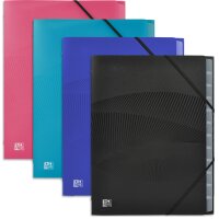 Oxford Ordnungsmappe Osmose, 12 Fächer, DIN A4, PP,...