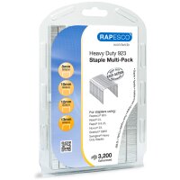 RAPESCO Agrafes 923/8, 1.000 pièces, galvanisé