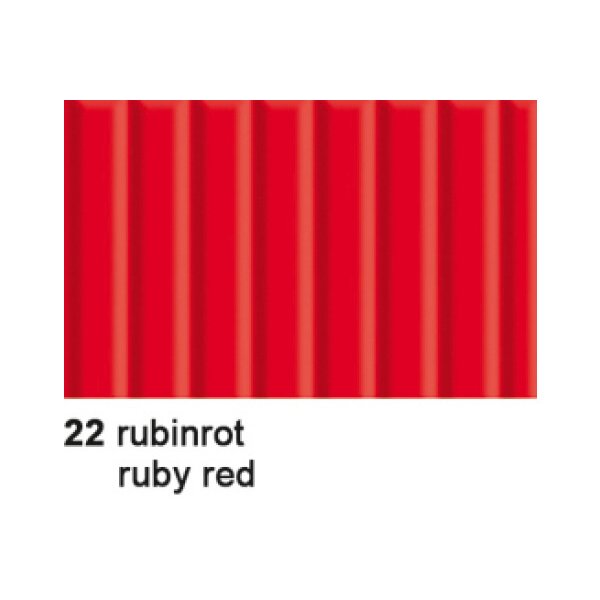 URSUS Wellkarton 50x70cm 9202222 260g, rubinrot