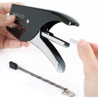 RAPESCO Heftzange SP-64 (6 4 & 21 4 mm), chrom weiss