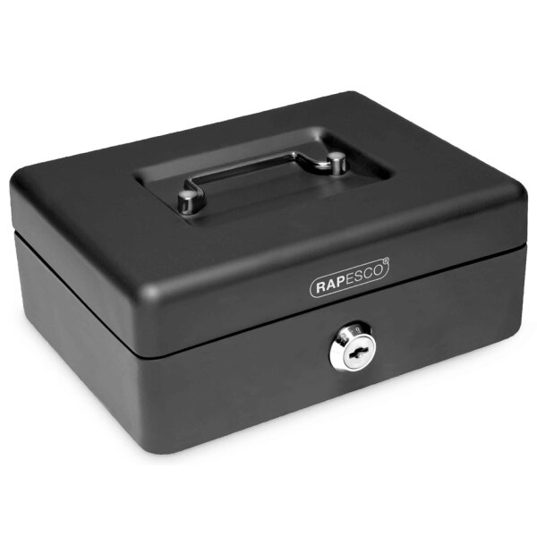 RAPESCO Caisse à monnaie, largeur: 200 mm, noir