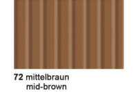 URSUS Carton ondulé 50x70cm 9202272 260g, brun moyen
